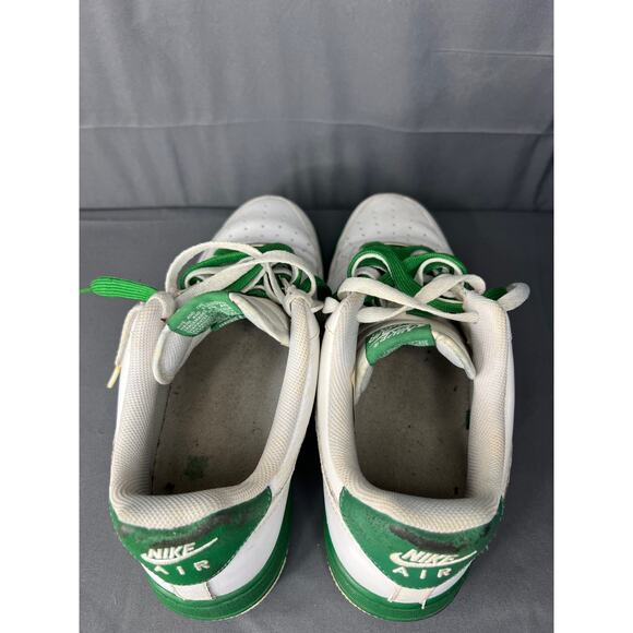 VINTAGE 2008 NIKE AIR FORCE 1 \'07 WHITE PINE GREEN 315122-994 10.5